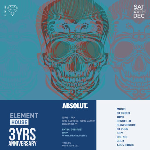 Element House Anniversary 2018