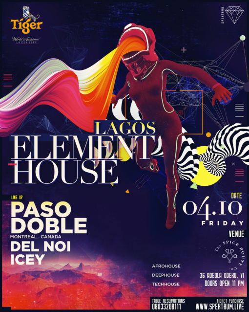 ElementHouse with PASO DOBLE October 2019