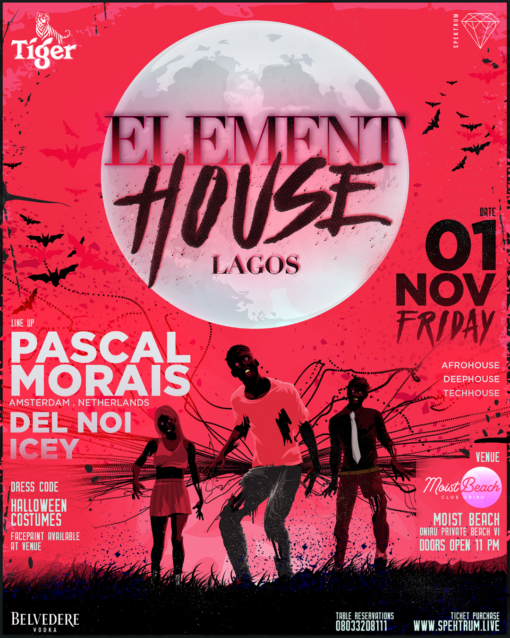 ElementHouse Halloween with Pascal Morais Nov 01 2019